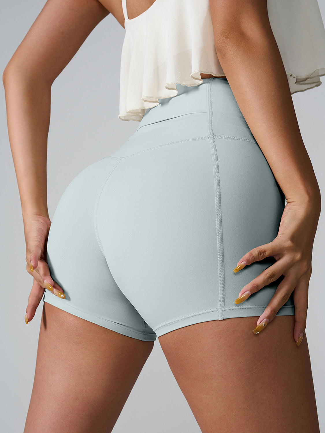 High Waist Active Shorts – Functional & Comfortable Performance Wear