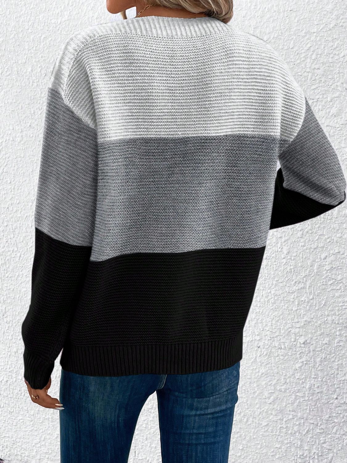 Casual Elegance Knit Sweater