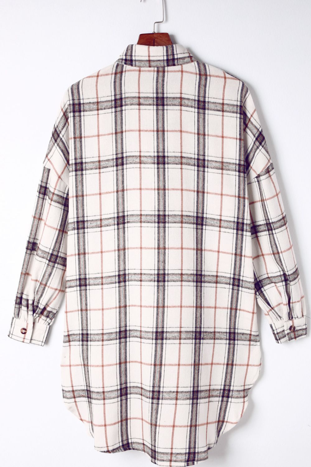 Cozy Charm Plaid Button-Up Shacket