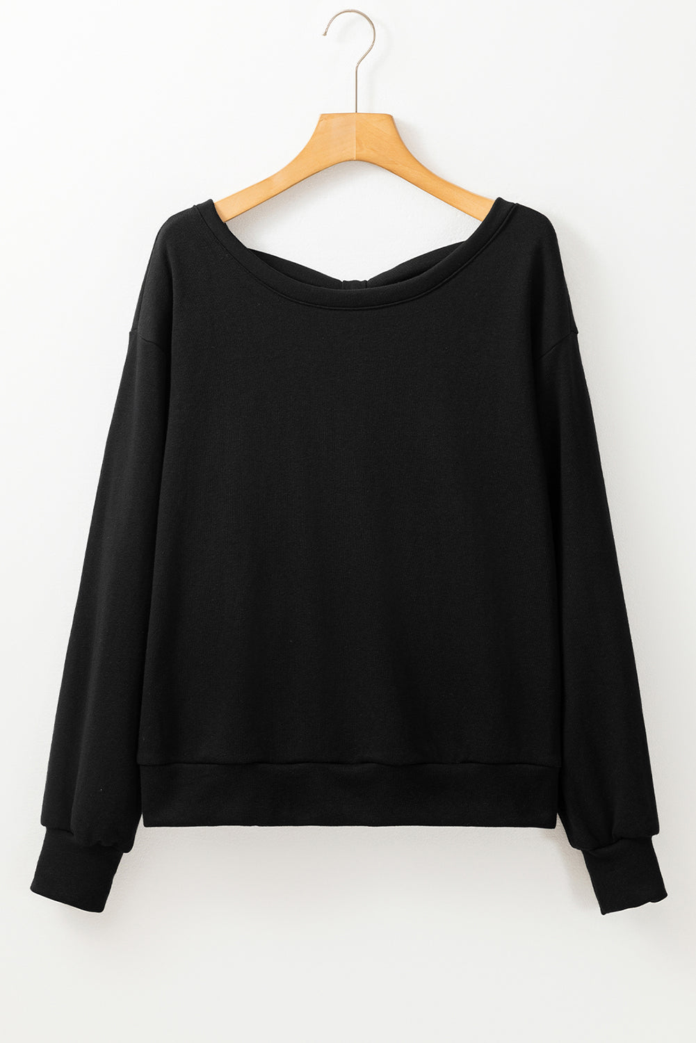 Trendy Touch Bow Detail Sweatshirt