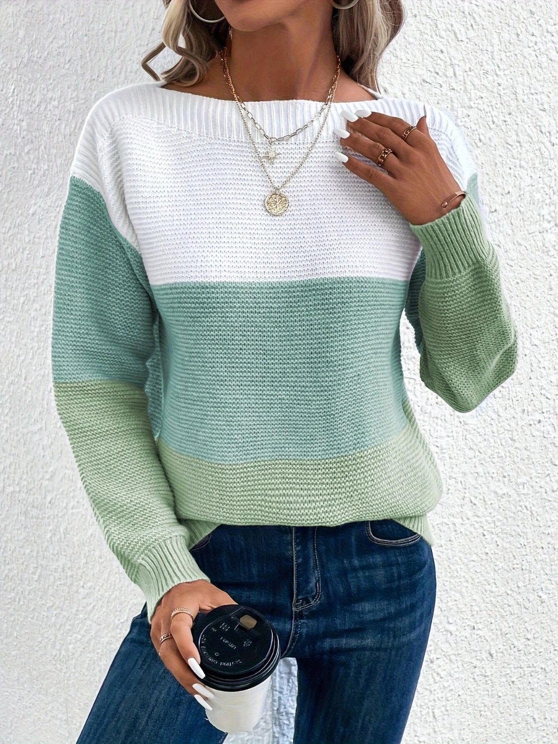 Casual Elegance Knit Sweater