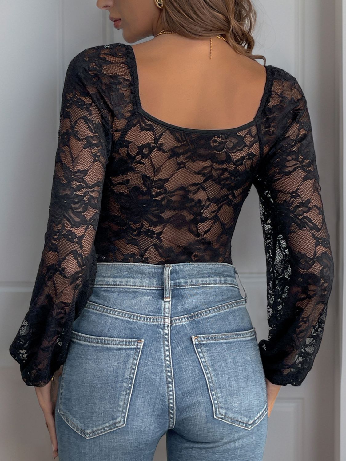 Sophisticated Glow Lace Top