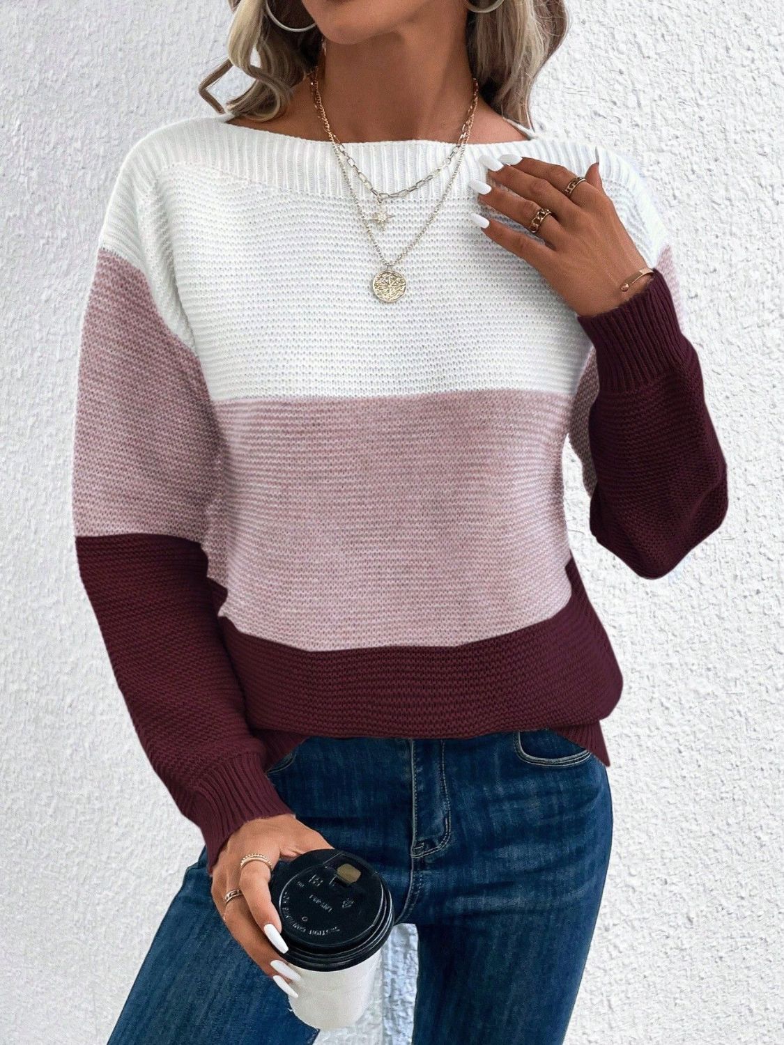 Casual Elegance Knit Sweater