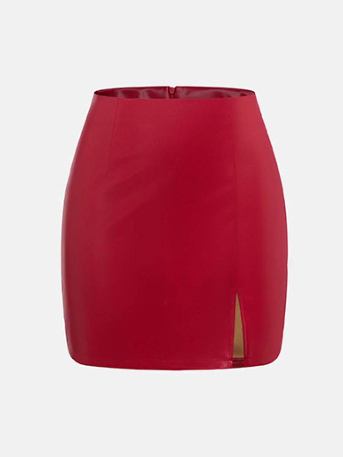 Street Chic Slit Mini Skirt