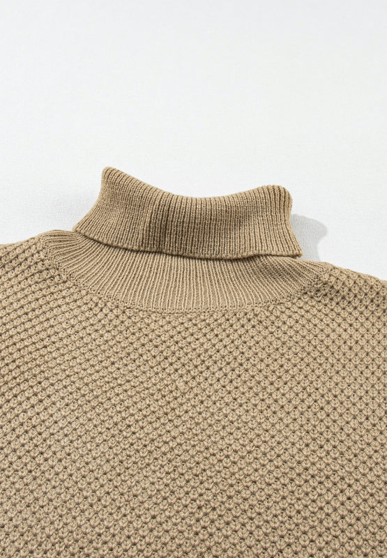 Minimalist Charm Knit Turtleneck