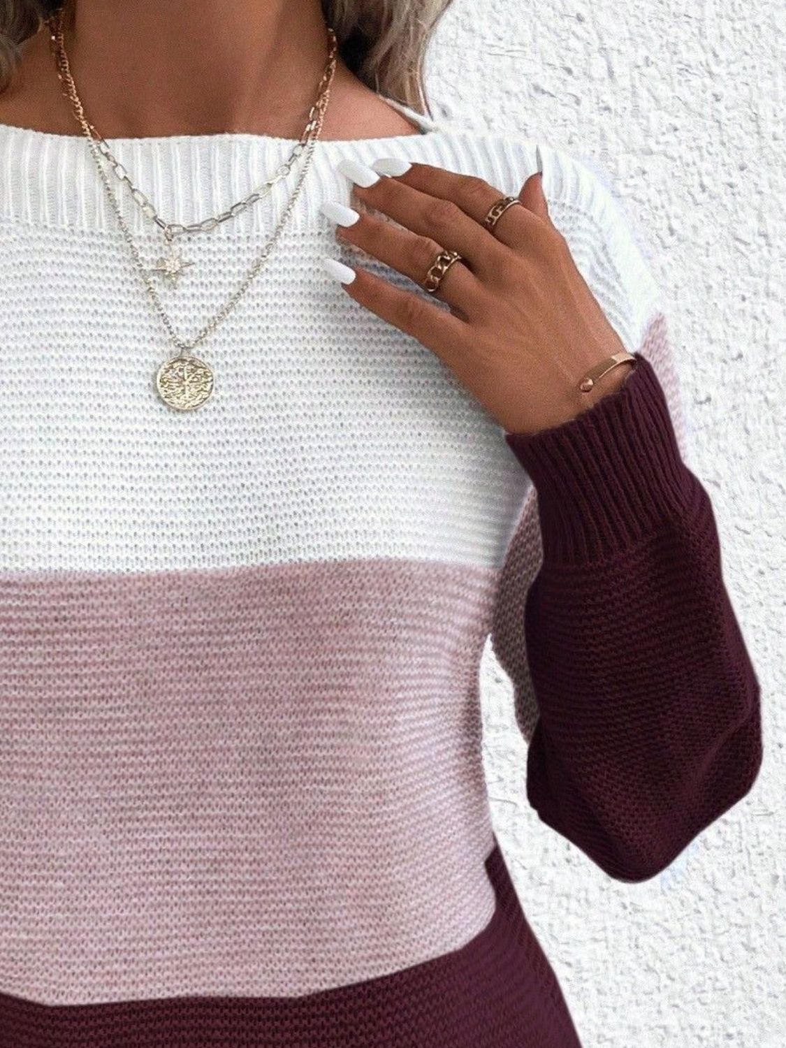 Casual Elegance Knit Sweater