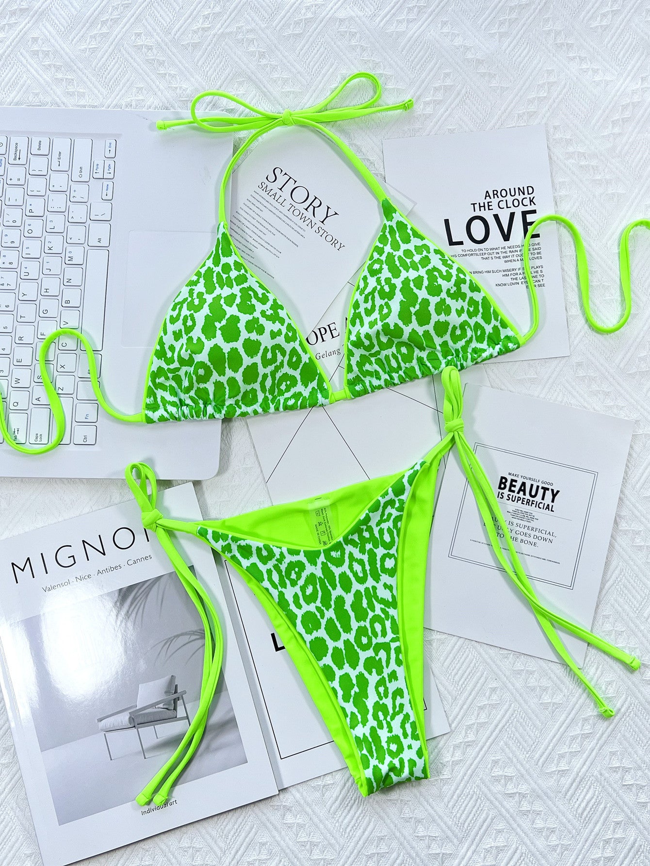 Fierce Shores Leopard Bikini