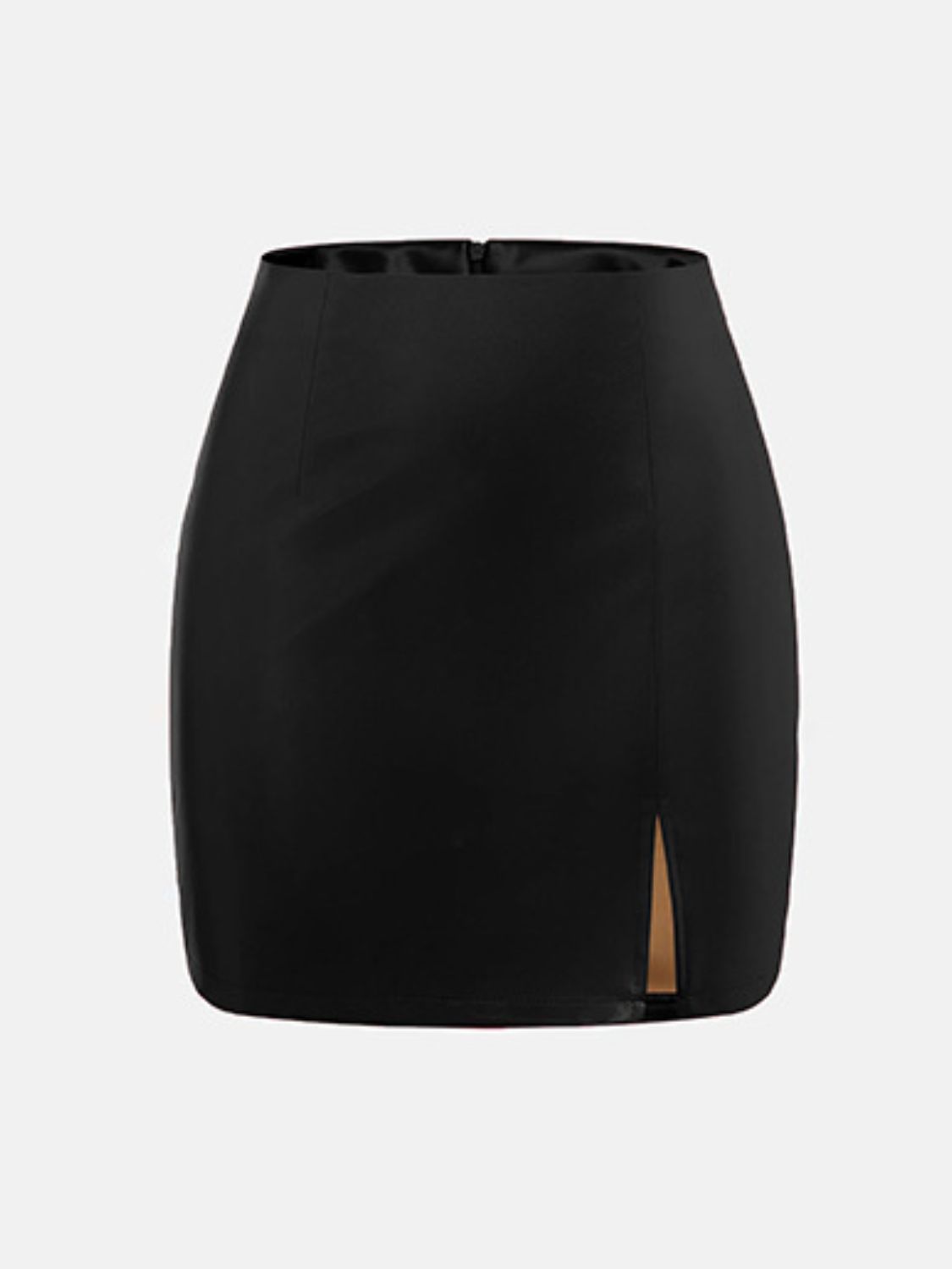 Street Chic Slit Mini Skirt