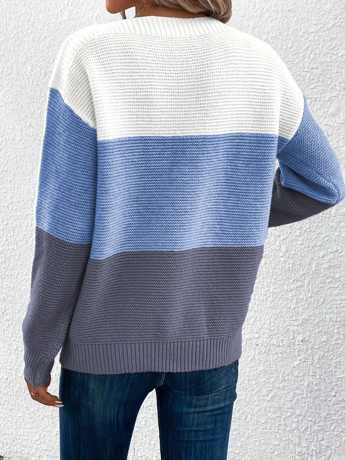 Casual Elegance Knit Sweater