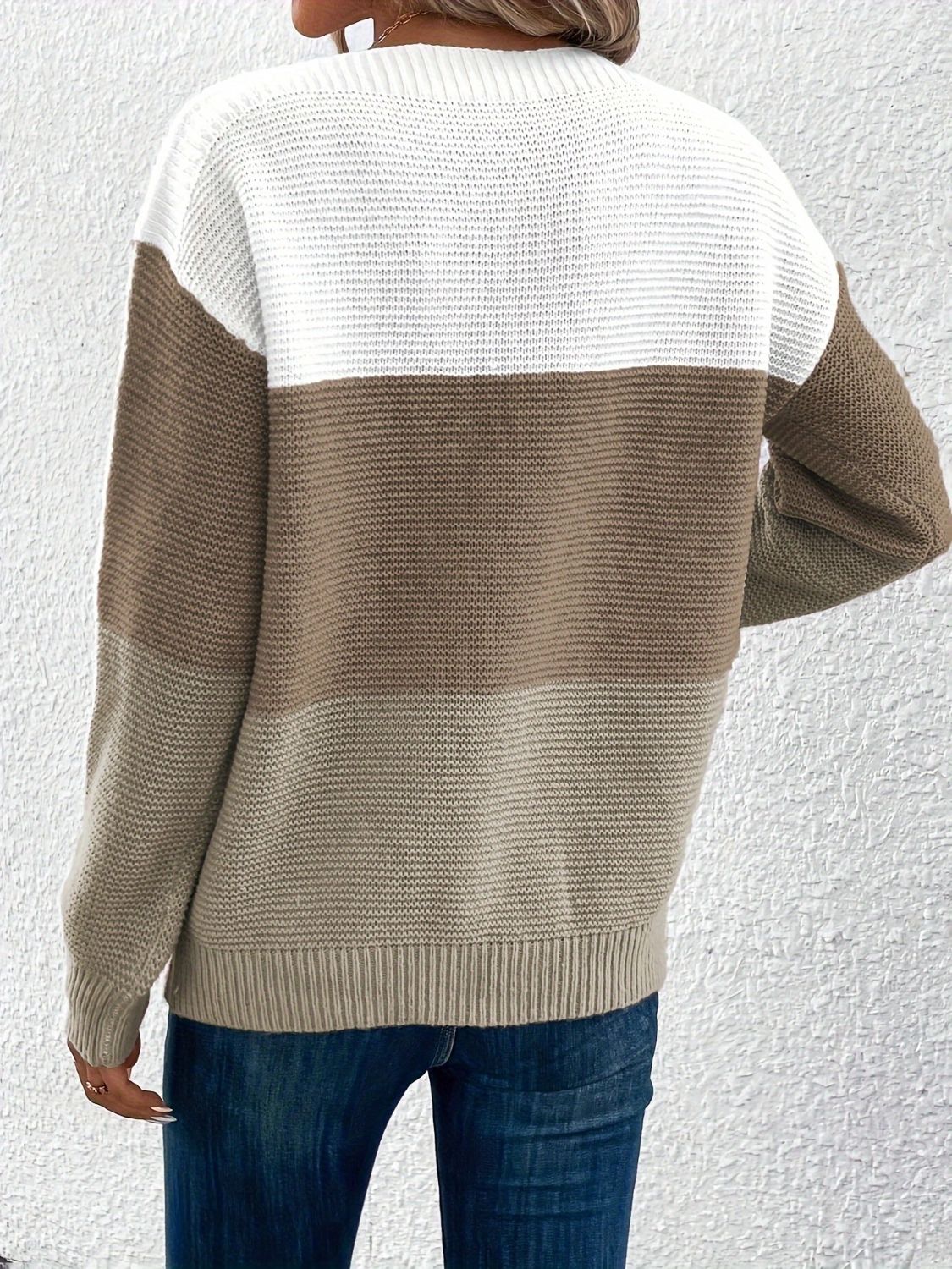 Casual Elegance Knit Sweater