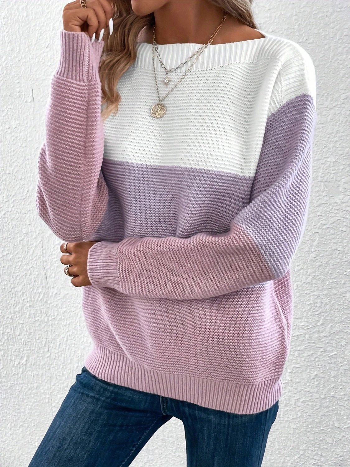 Casual Elegance Knit Sweater