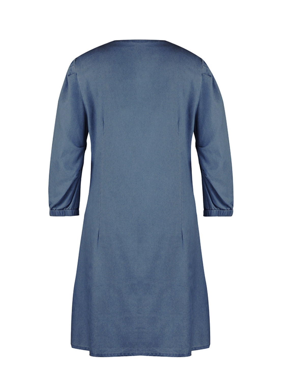 Full Size V-Neck Half Sleeve Dress – Effortless Elegance for Every Day