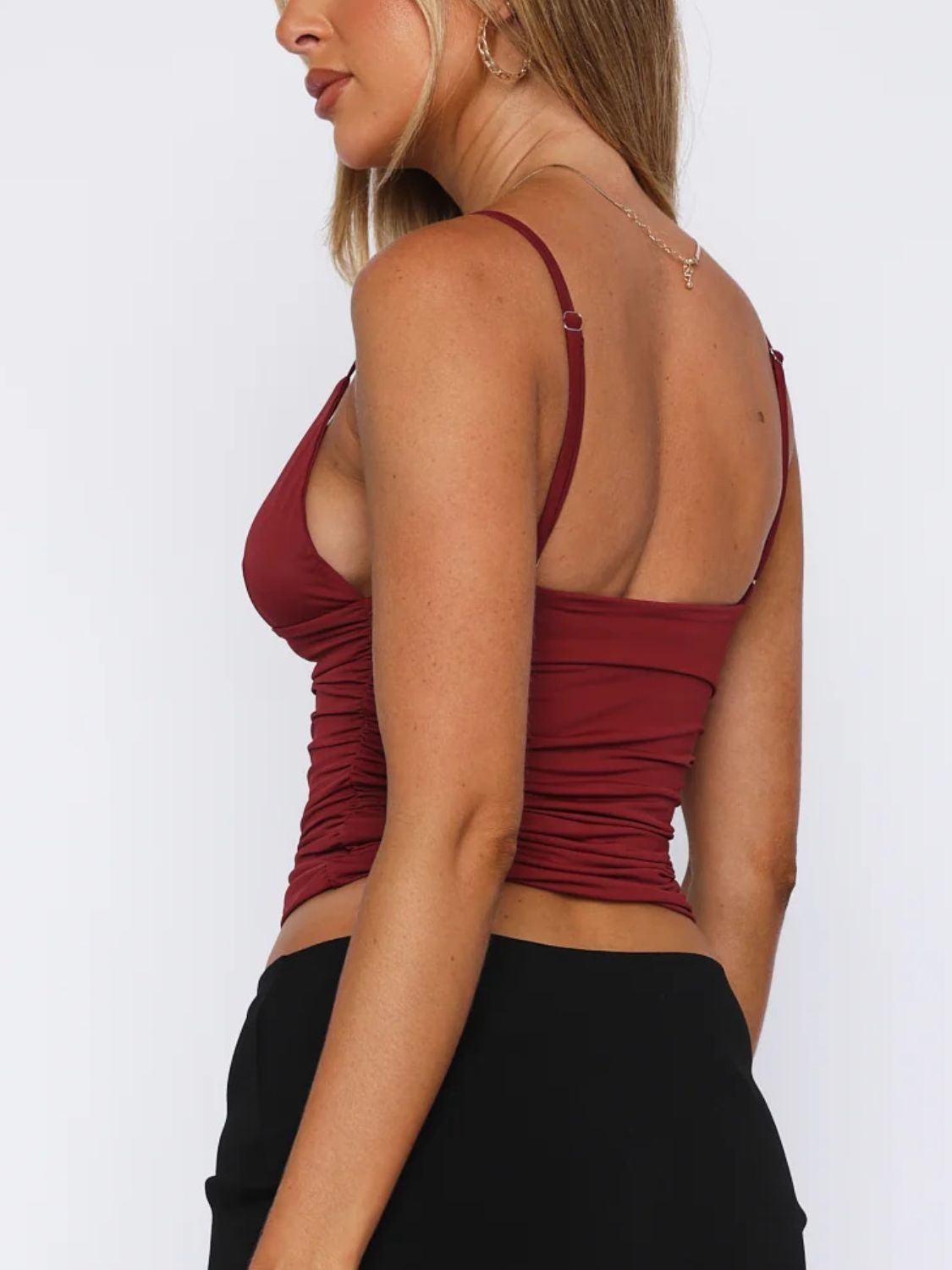 Sleek Allure V-Neck Tank